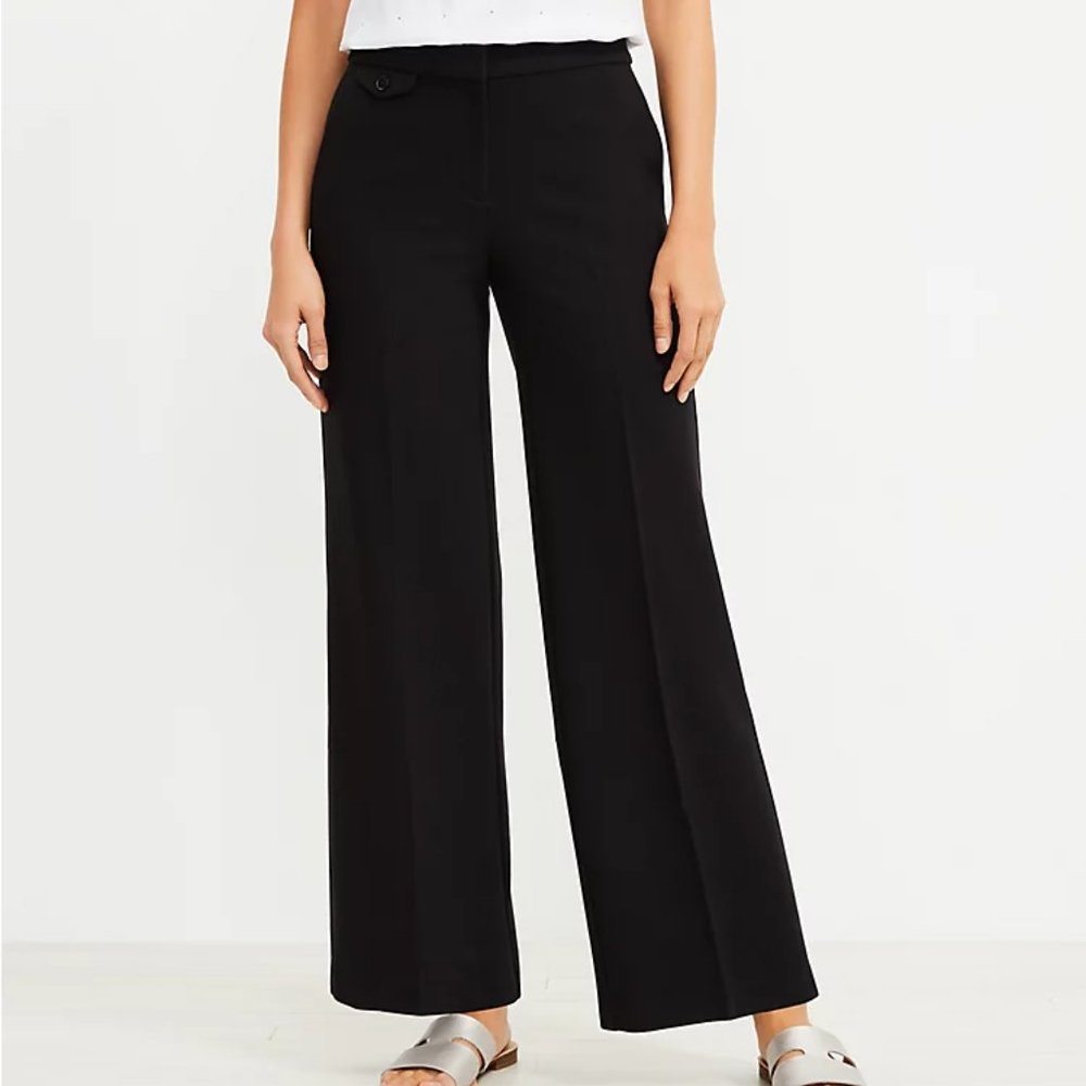 LOFT Petite Curvy Button Pocket Trouser Pants NWT size 8